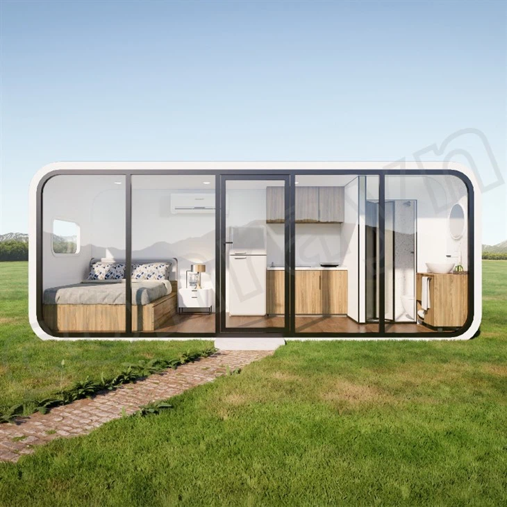 Prefabhus med badrum